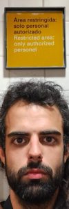 Área restringida - autorretrato Alberto Monreal